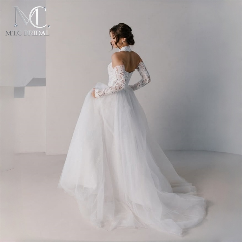 Long Tulle Wedding Dresses Det - Body Brush 评论和价格