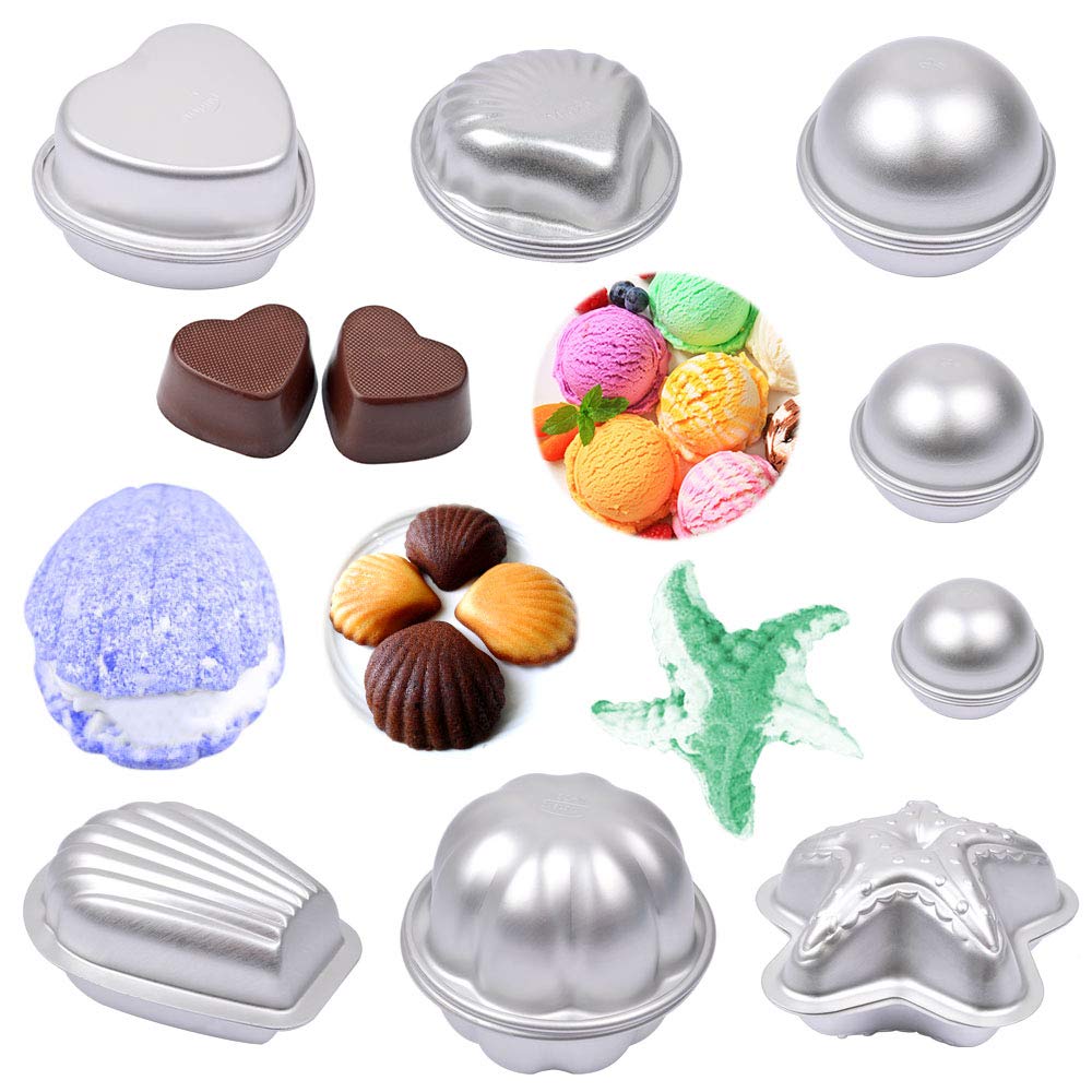 Metal Bath Bomb Mold Kit Fizzi - Bath Salts 评论和价格
