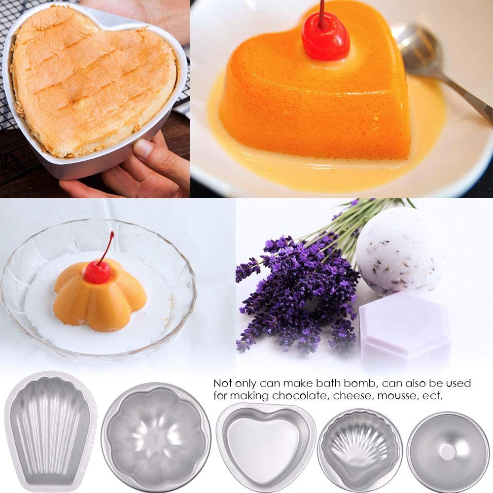 Metal Bath Bomb Mold Kit Fizzi - Bath Salts 评论和价格