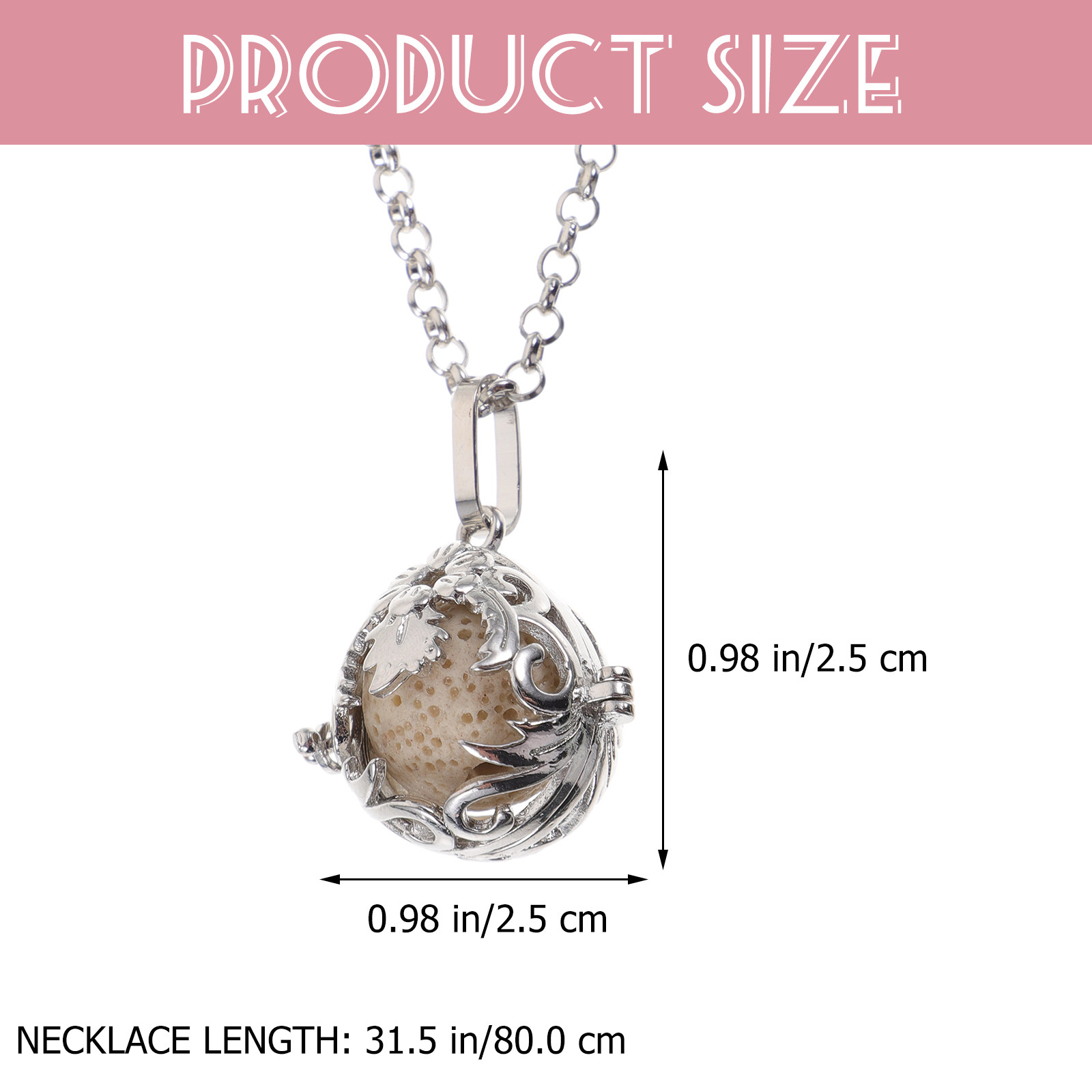 Diffuser Essential Oil Necklac - Aromatherapy Diffuser 评论和价格