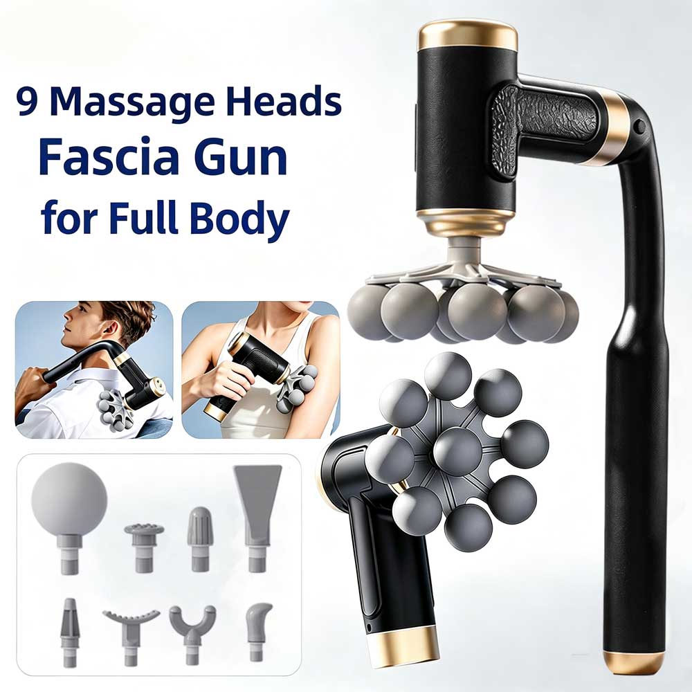 2-in-1 Long&Short Handle Fasci - Massage Gun 评论和价格