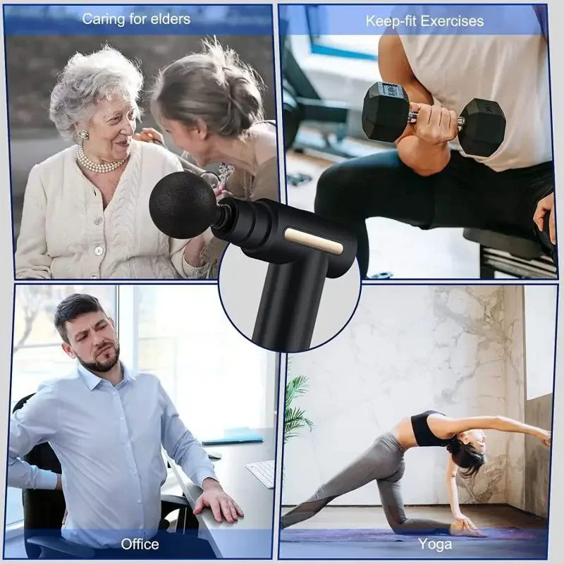 2024 portable fascia gun body  - Massage Gun 评论和价格