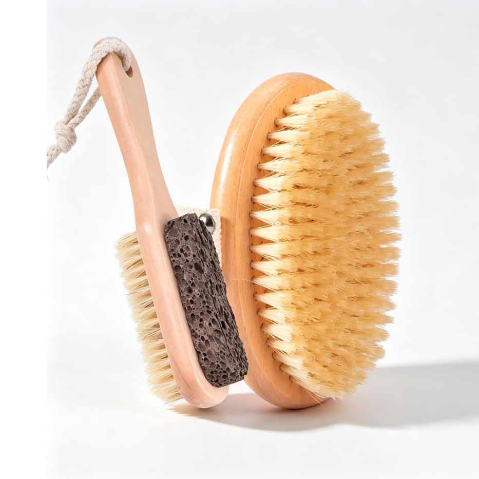 2Pcs Dry Brushing Body Brush a - Body Brush 评论和价格