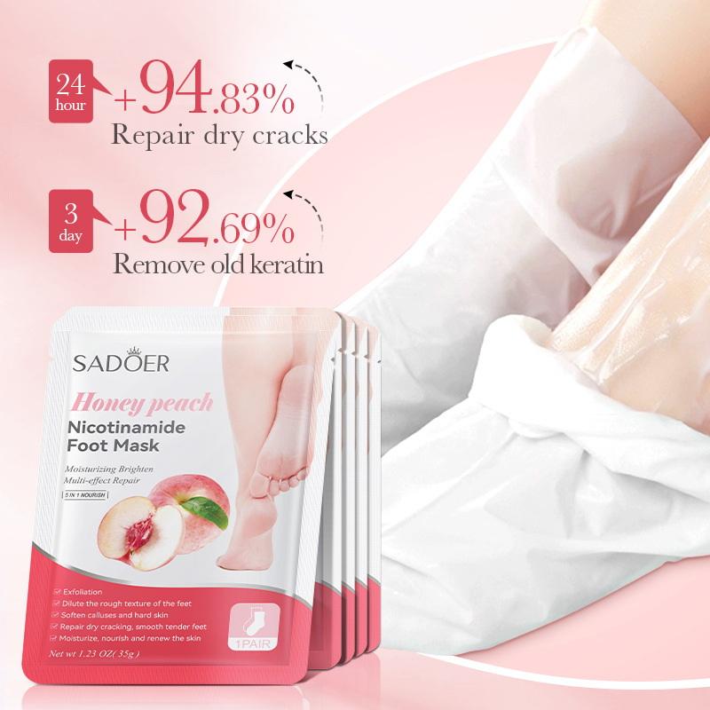 1 Pairs SADOER Fruits Foot Mas - Foot Spa 评论和价格