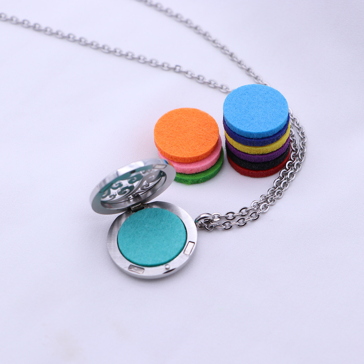 Essential Oil Diffuser Necklac - Aromatherapy Diffuser 评论和价格