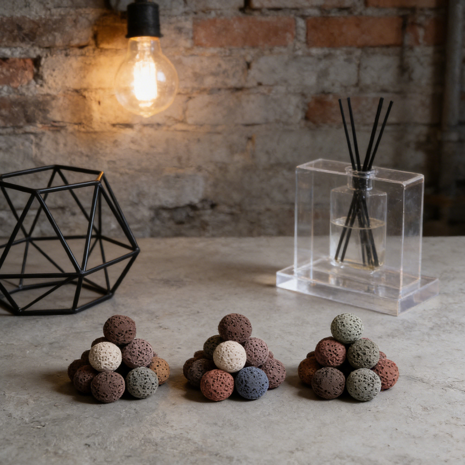 20Pcs Lava Rock Essential Oil  - Aromatherapy Diffuser 评论和价格